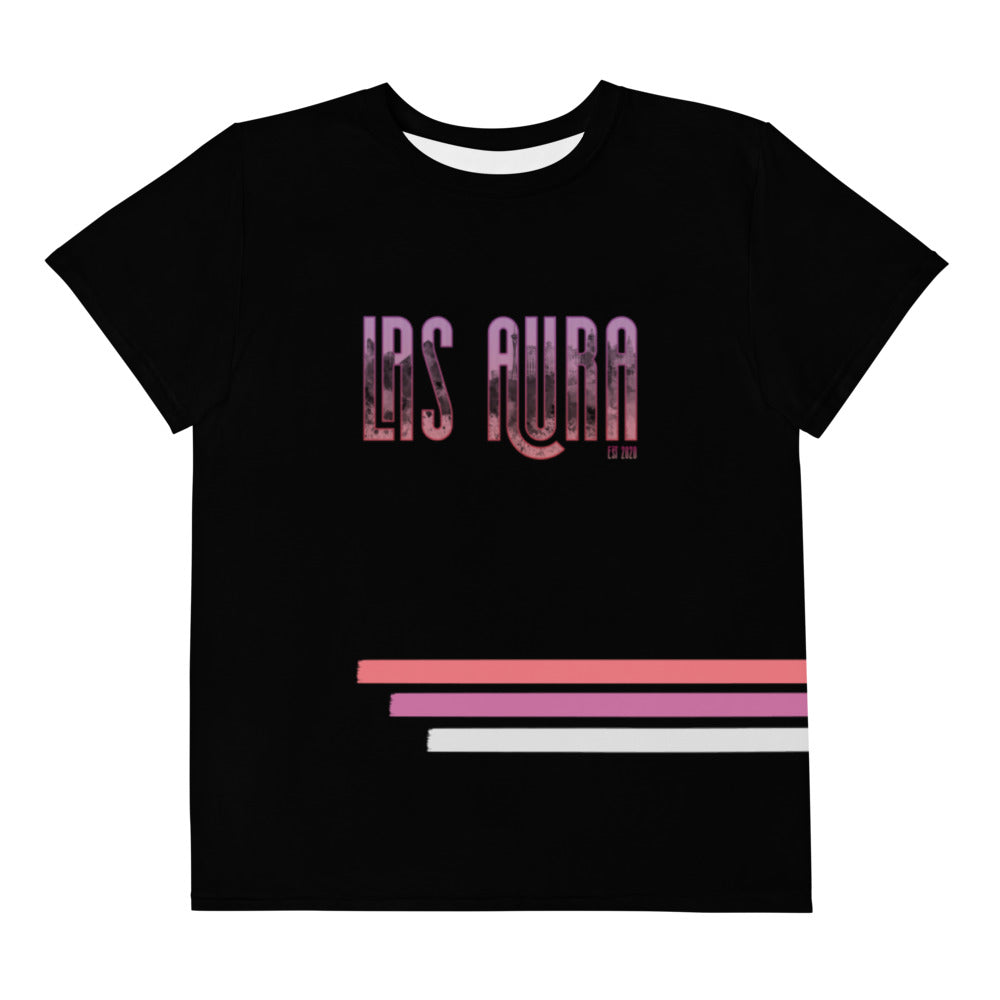 Las Aura Vegas Pink Youth T-Shirt