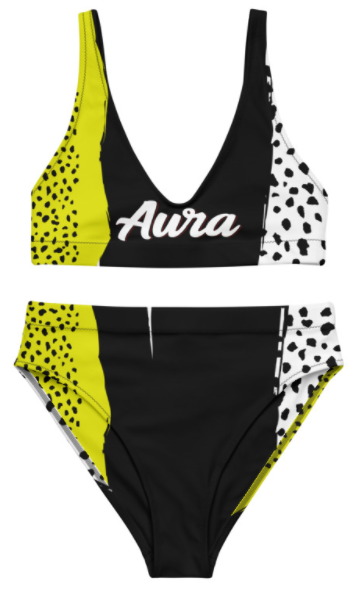 Aura Splash High-Waisted Bikini