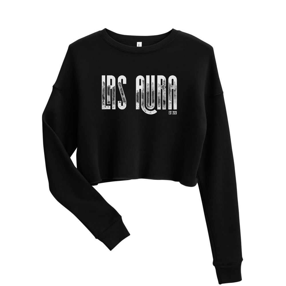 Las Aura Vegas Dark Crop Sweatshirt